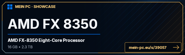 PC-Showcase AMD FX 8350 von holzNudel auf MEIN PC