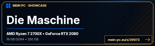 PC-Showcase Die Maschine von darkastra auf MEIN PC