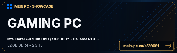PC-Showcase GAMING PC von Sky84 auf MEIN PC