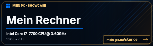 PC-Showcase Mein Rechner von Grin_Ghoulish auf MEIN PC