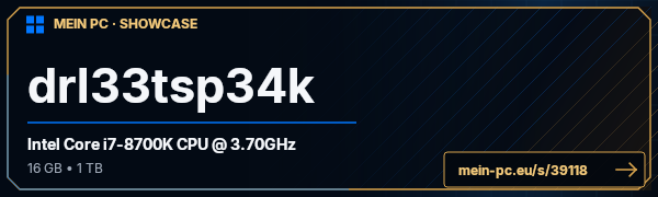 PC-Showcase drl33tsp34k von ksl95 auf MEIN PC