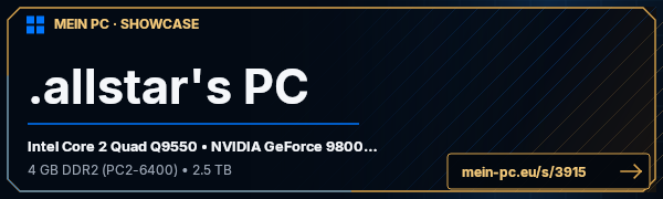 PC-Showcase .allstar's PC von .allstar auf MEIN PC
