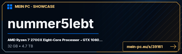 PC-Showcase nummer5lebt von chrifi007 auf MEIN PC