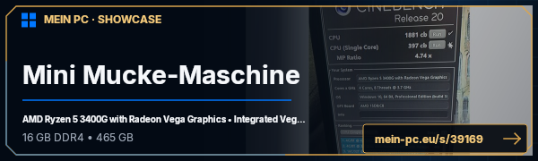PC-Showcase Mini Mucke-Maschine von deejay2302 auf MEIN PC