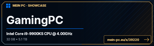 PC-Showcase GamingPC von aXeVader auf MEIN PC