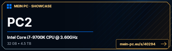 PC-Showcase PC2 von angryguard@protonmail.com auf MEIN PC