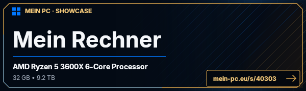 PC-Showcase Mein Rechner von Athorius1980 auf MEIN PC