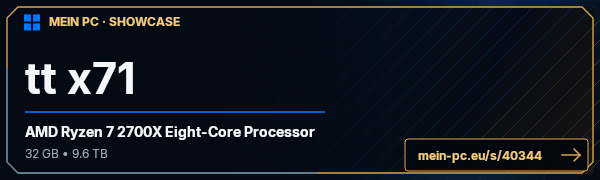PC-Showcase tt x71 von enbum auf MEIN PC