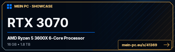 PC-Showcase RTX 3070 von Ginseal auf MEIN PC