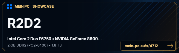 PC-Showcase R2D2 von Doc-X auf MEIN PC