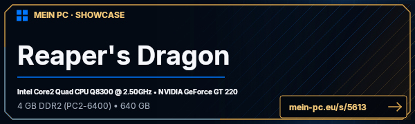 PC-Showcase Reaper's Dragon von Laino auf MEIN PC