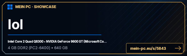 PC-Showcase lol von spureshiit auf MEIN PC