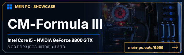 PC-Showcase CM-Formula III von R.O.G auf MEIN PC