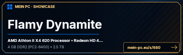 PC-Showcase Flamy Dynamite von DeLiRiuM auf MEIN PC