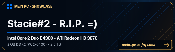 PC-Showcase Stacie#2 - R.I.P. =) von Ge-Pear auf MEIN PC