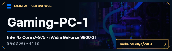 PC-Showcase Gaming-PC-1 von Astreon auf MEIN PC