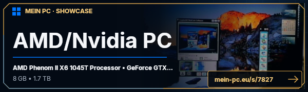 PC-Showcase AMD/Nvidia PC von xChris1981 auf MEIN PC