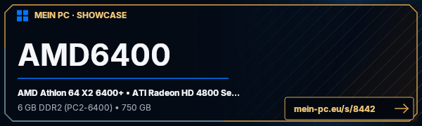 PC-Showcase AMD6400 von Marcel1080 auf MEIN PC