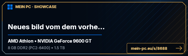 PC-Showcase Neues bild vom dem vorherigen von DJ-Matze auf MEIN PC