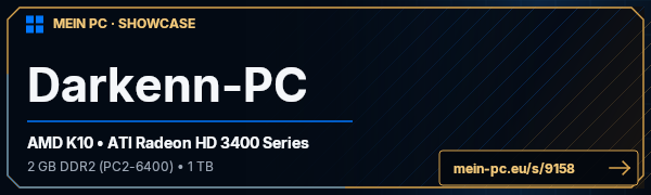 PC-Showcase Darkenn-PC von Robin9876 auf MEIN PC