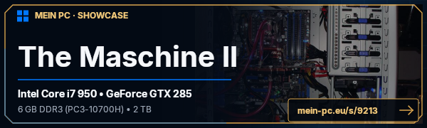 PC-Showcase The Maschine II von Mr. White auf MEIN PC