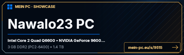 PC-Showcase Nawalo23 PC von Nawalo23 auf MEIN PC